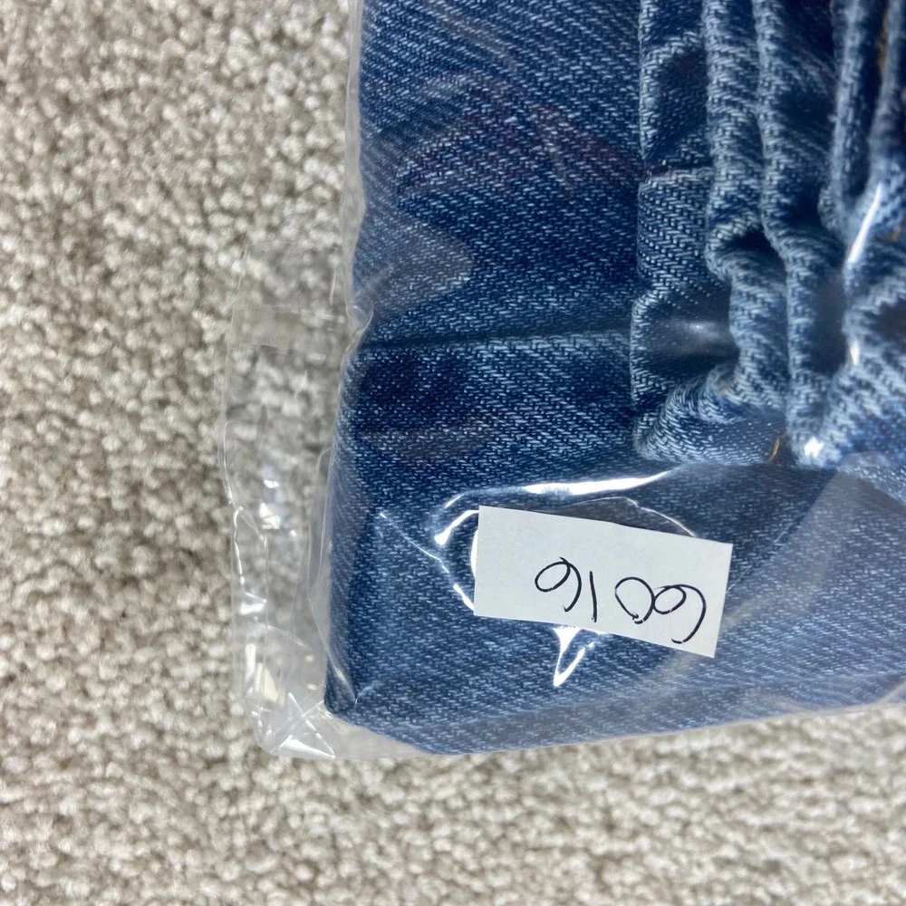 Levi's 555 Jeans Mens 30x30 Blue Classic Straight Leg Denim A7223-0011